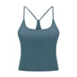 Simple Camisole Sports Abdominal Exercising Band Chest Pad Beauty Back Yoga Vest