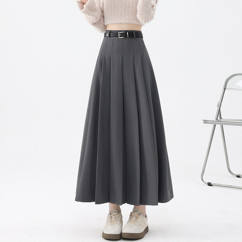 High Waist Slimming Elegant Graceful High-grade Skirt