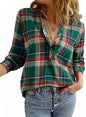 Casual Plaid Shirt For Women