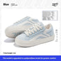 Minority All-match Board Shoes Female Four Seasons Students Product information: Pattern: color matching Lining material: Leather Color: blue, white black, black and white, yellow Black Upper height: low top Size: 35, 36, 37, 38, 39, 40 Sole craft: vulcan