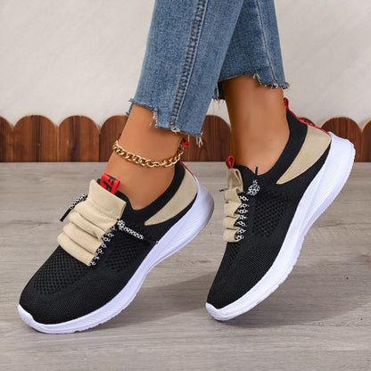 Casual Sneaker Non-slip Wear-resistant Flat Heel Round Toe Running Shoes Casual Non-slip Running Shoes – Flat Heel Round Toe Design Stay comfortable and safe with casual non-slip running shoes. Wear-resistant flat heel and round toe design perfect for run