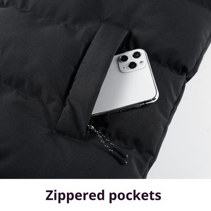 Warm Stand Collar Casual Sleeveless Waistcoat Top For Men