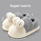 Cotton Slippers With Back Support Home