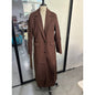 Korean Style Elegant Suit Collar Woolen Overcoat Coat