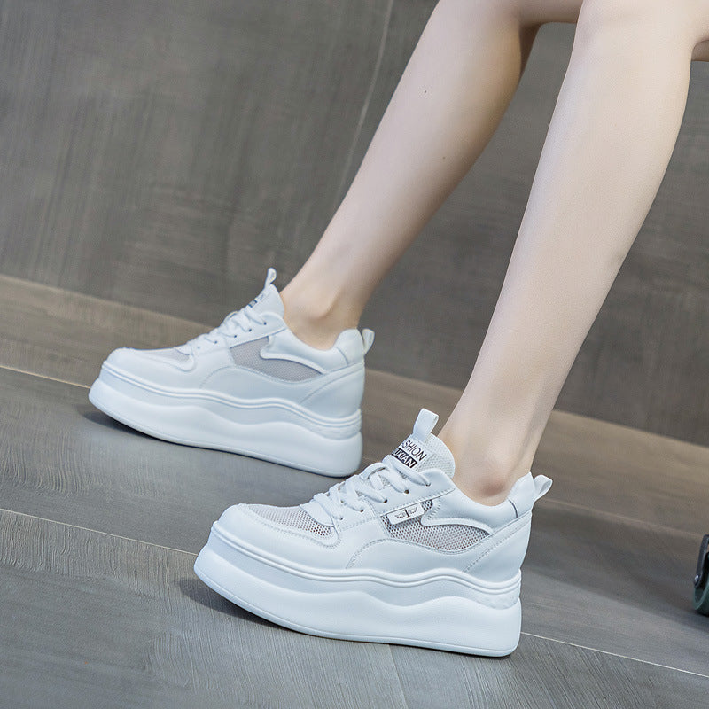 Wedge Platform Thick Bottom Inner Height Increasing Casual Shoes Wedge Platform Height Increasing Shoes – Thick Bottom Casual Boost your style and comfort with wedge platform height increasing shoes. Thick bottom design provides support, casual style, and