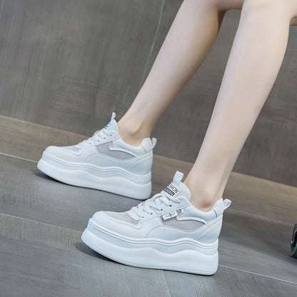 Wedge Platform Thick Bottom Inner Height Increasing Casual Shoes Wedge Platform Height Increasing Shoes – Thick Bottom Casual Boost your style and comfort with wedge platform height increasing shoes. Thick bottom design provides support, casual style, and