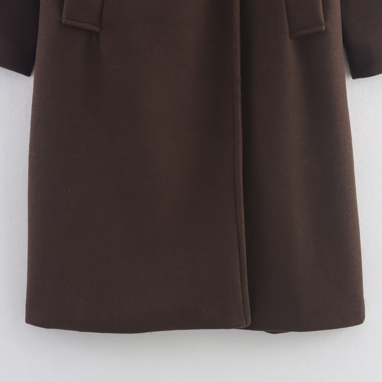 Women's Woolen Wide Version Long-cut Coat