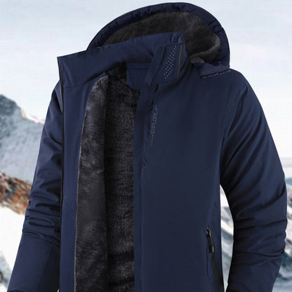 Autumn And Winter Warm Couple Outdoor Wind Coat