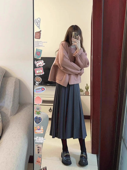 Women's Short Coat Winter Korean Drama Wear