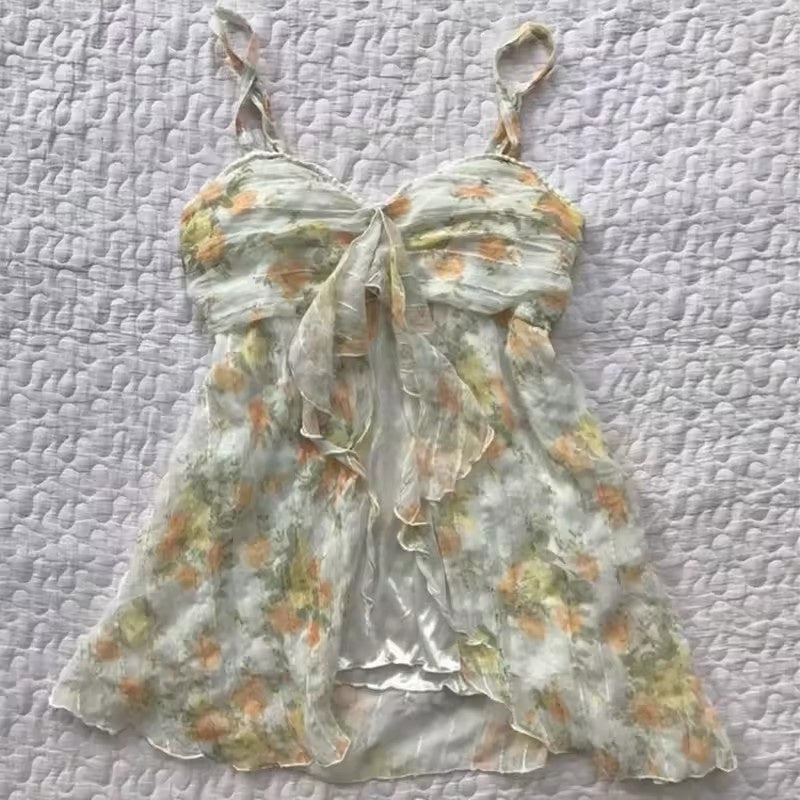 Fashion Sexy Hot Girl Striped Lace Bow Sweet Women's Sling