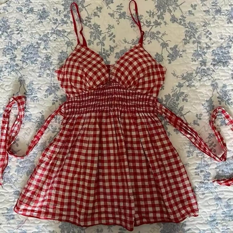 Fashion Sexy Hot Girl Striped Lace Bow Sweet Women's Sling