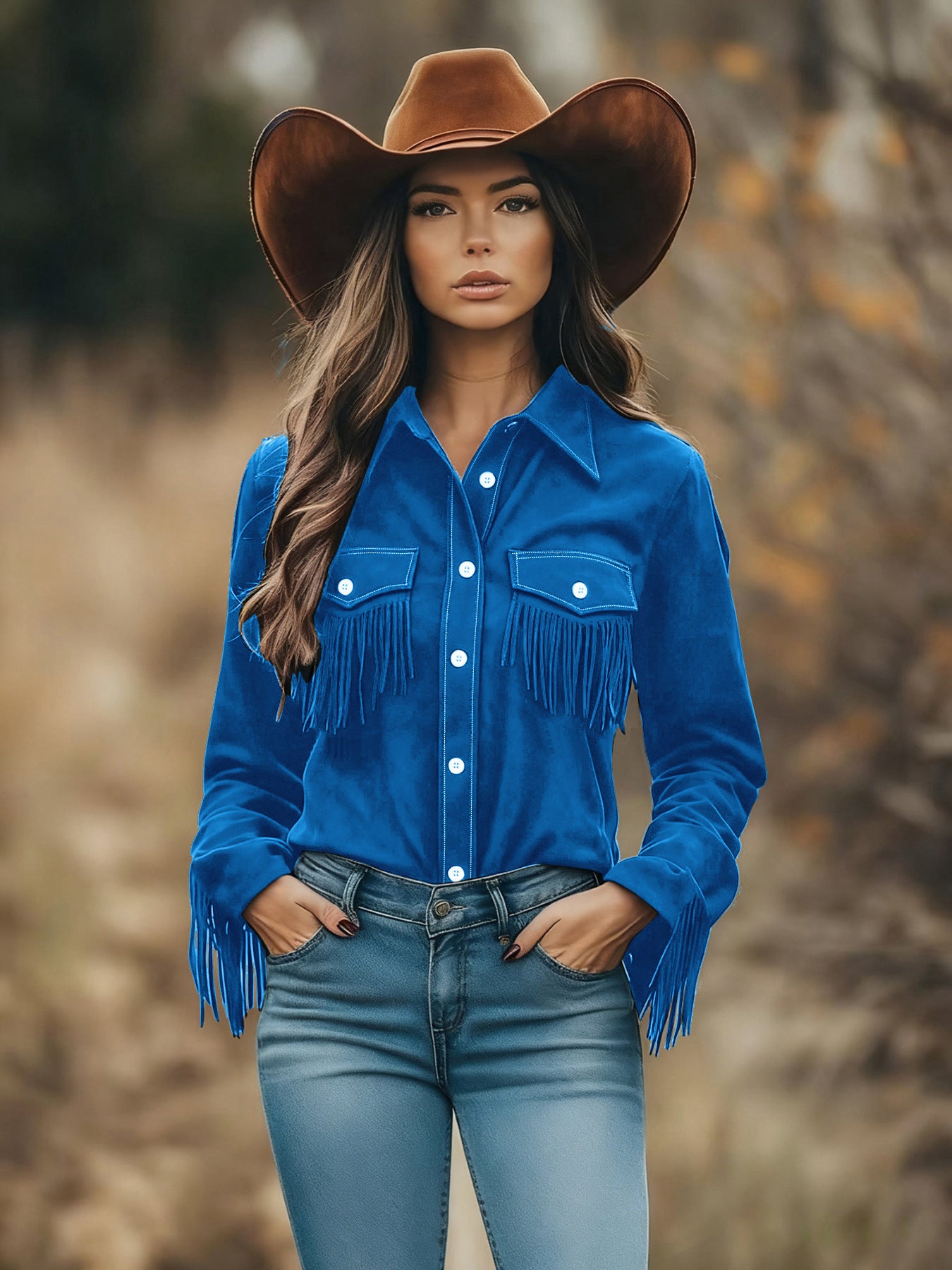 Patchwork Feather Slimming Top Jacket