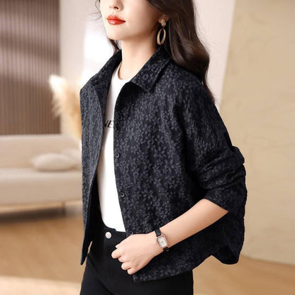 Leisure Baseball Uniform Jacket Cardigan Top