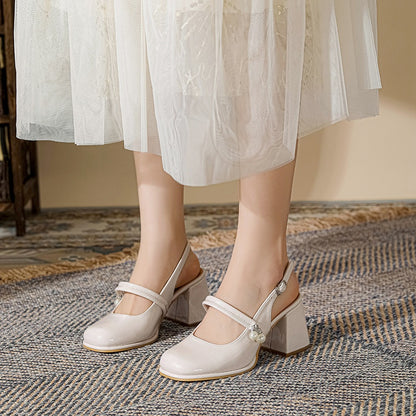 Womens Plus-Size Round-Toe Sandals For Wide And Chunky Feet