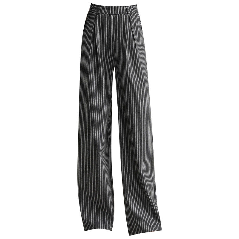 Women's Loose Fashion Slimming Draping Straight Pants