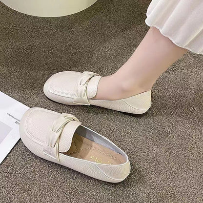 Soft-soled Slip-on Loafers For Spring And Fallperfect For Casual Wear With A Low Heel Or Flat Sole