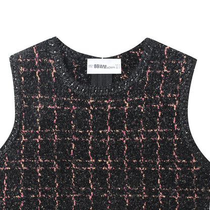 Women's Slim-fit Texture Knitted Mini Dress