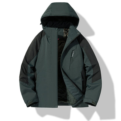 Thick Warm Cotton-padded Jacket Windproof And Waterproof