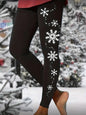 Leggings Christmas Tree Sequined Printing