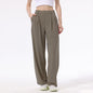 High Waist Drooping Loose Sports Straight Pants Commute Leisure Suit Pants