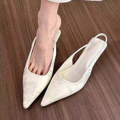 View details for White Suede High Heels Women's Elegant Fashion Stiletto White Suede High Heels Women's Elegant Fashion Stiletto