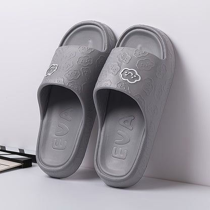 EVA Men's And Women's Beach Sandals Slippers Men's Couple Men's Home Eva Summer Indoor Home Bathroom Non Slip Sandals