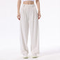 High Waist Drooping Loose Sports Straight Pants Commute Leisure Suit Pants