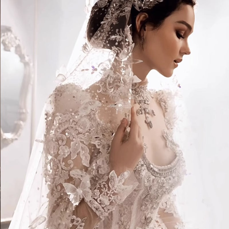 Heavy Industry European-style Royal Court Princess Large Tail Female