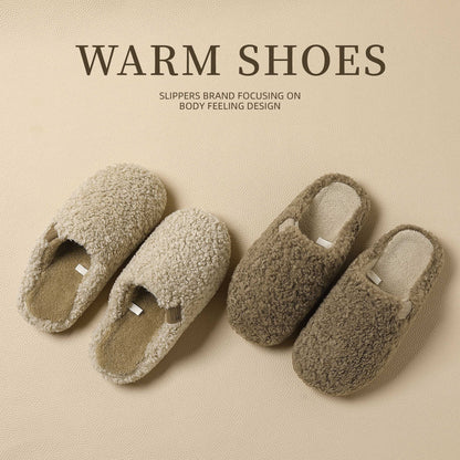 Womens Cozy Thick Soled Slippers For The Home