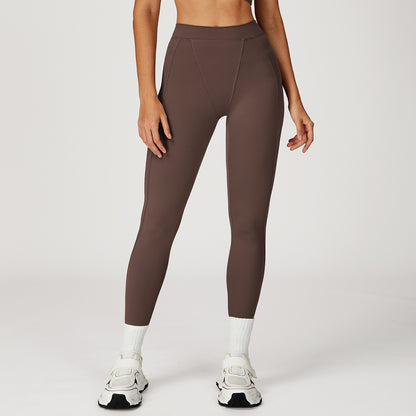 Nude Feel Yoga High Waist Tight Slimming Sports Trousers