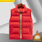 Warm Stand Collar Casual Sleeveless Waistcoat Top For Men