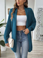 European And American Women's Clothing Simple Loose Sweater Cardigan Multicolor