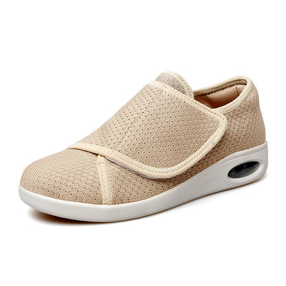Breathable Mesh Anti-slip Wear-resistant Velcro Sneakers For Middle-aged And Elderly Sports Leisure Breathable Mesh Anti-slip Wear-resistant Velcro Sneakers For Middle-aged And Elderly Sports Leisure Product information: Toe shape: round toe Color: ZJW-23