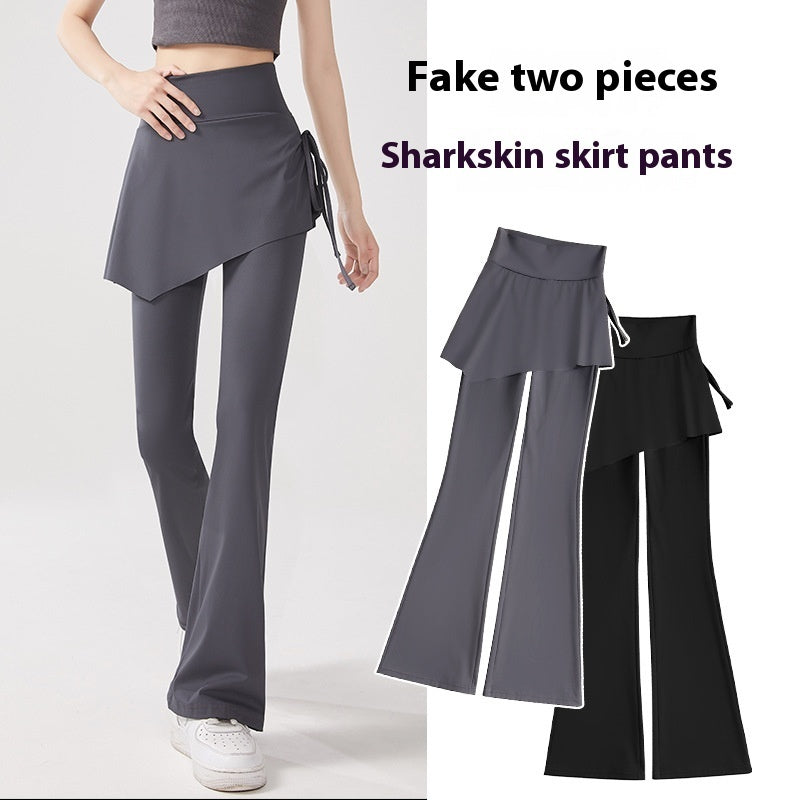 Fake Two-piece Skort High Waist Hip Lift Tight Anti-exposure
