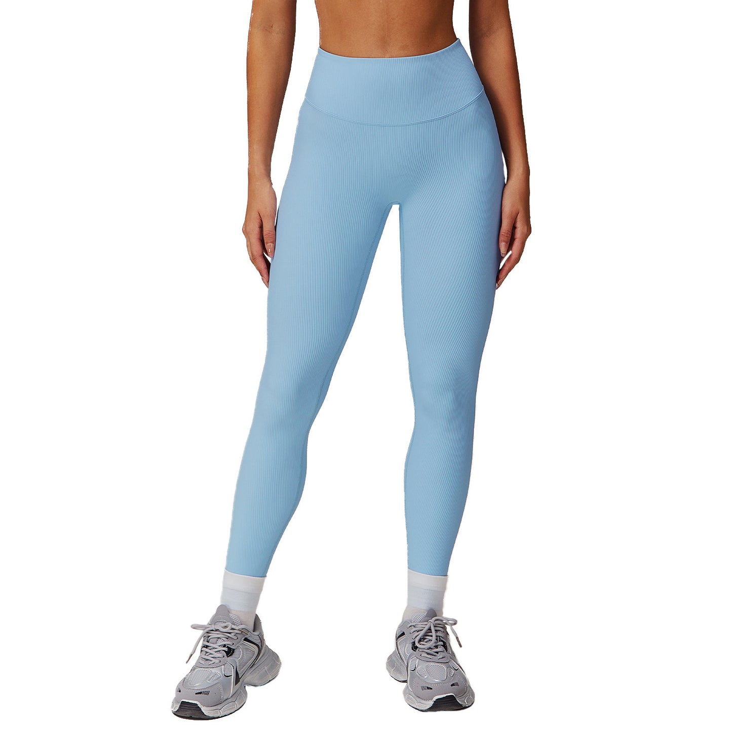 High Waist Yoga Belly Contracting And Close-fitting Sports Quick-drying Running Fitness Pants