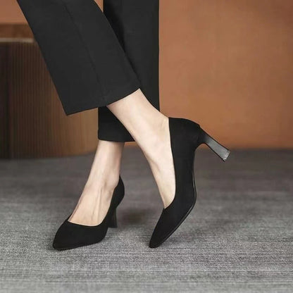 Womens Stylish Pointed-toe High Heels