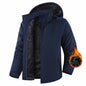 Autumn And Winter Warm Couple Outdoor Wind Coat