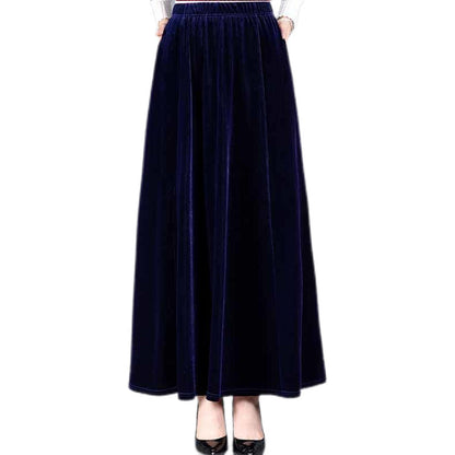 Fashion Personality Velvet Skirt Women