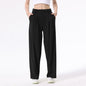 High Waist Drooping Loose Sports Straight Pants Commute Leisure Suit Pants