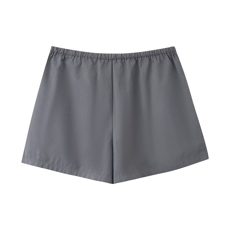 Women's Commute Style All-matching Hooded Jacket Overalls Culottes