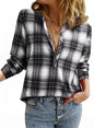 Casual Plaid Shirt For Women