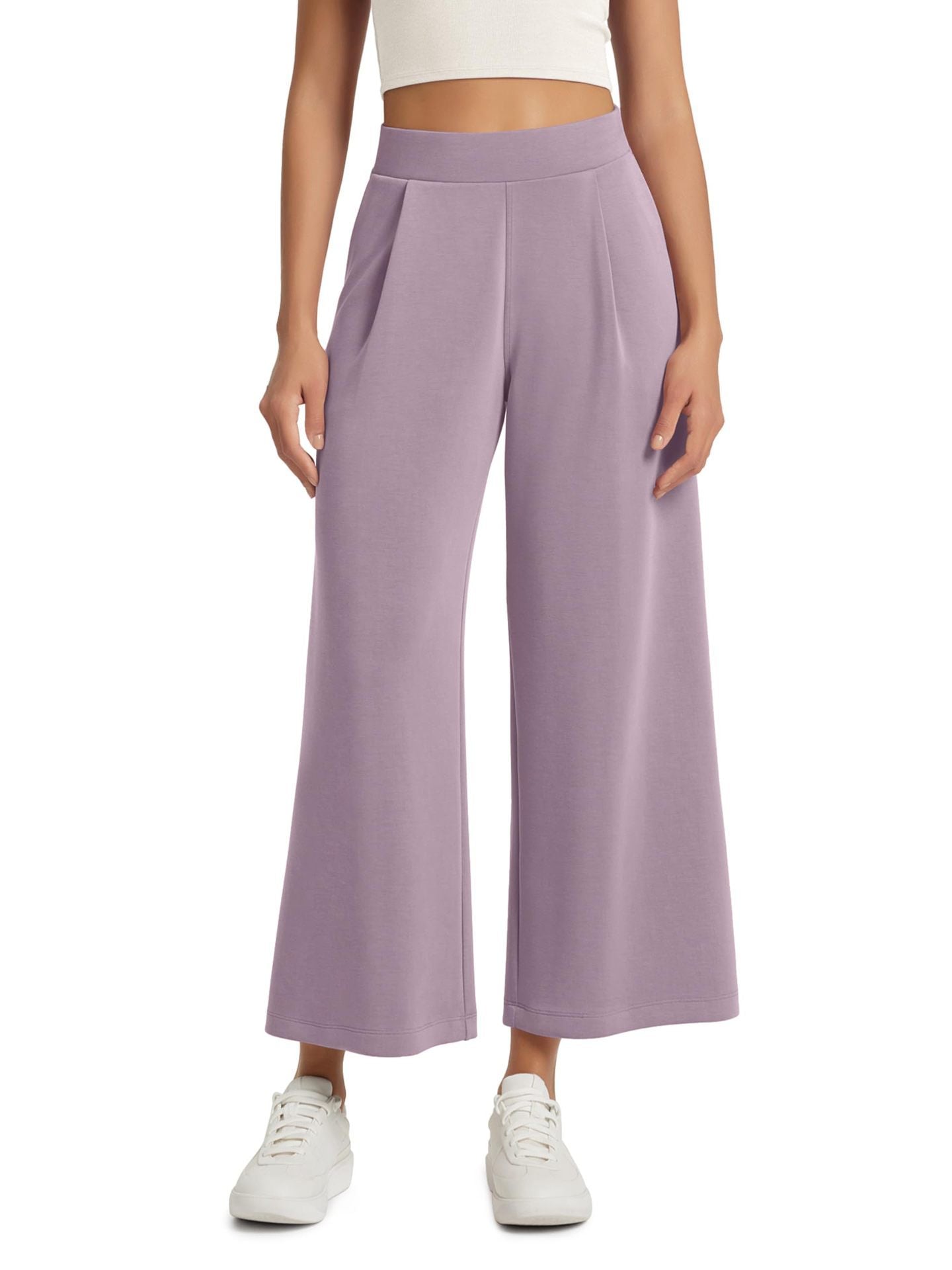 High Elastic Waist With Pocket Comfortable Casual Pants For Women