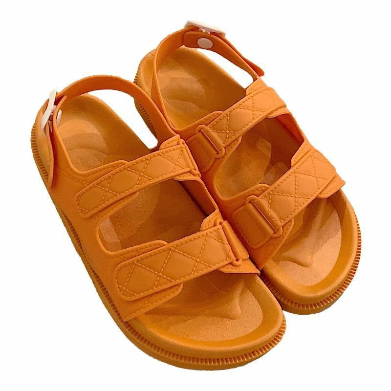 Sandals Fairy-Style Flat Roman Shoes For Beach Vacation And Students