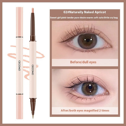 Stereoscopic Star Eyes Double Headed Silkworm Pen