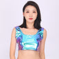 I-shaped Vest Short Top Performance Stage Wear