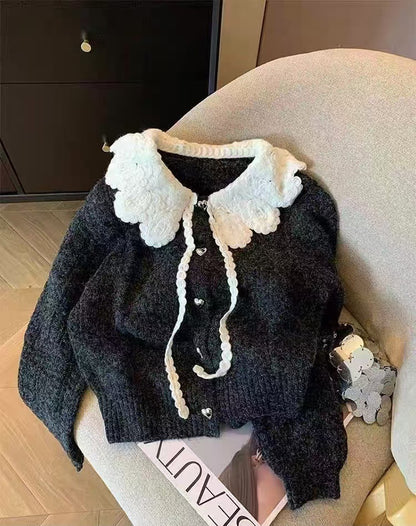 French Style Doll Collar College Style Sweater