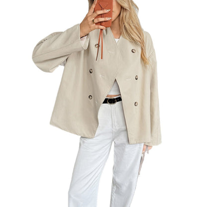 Long Sleeve Suit Coat Women's Clothing