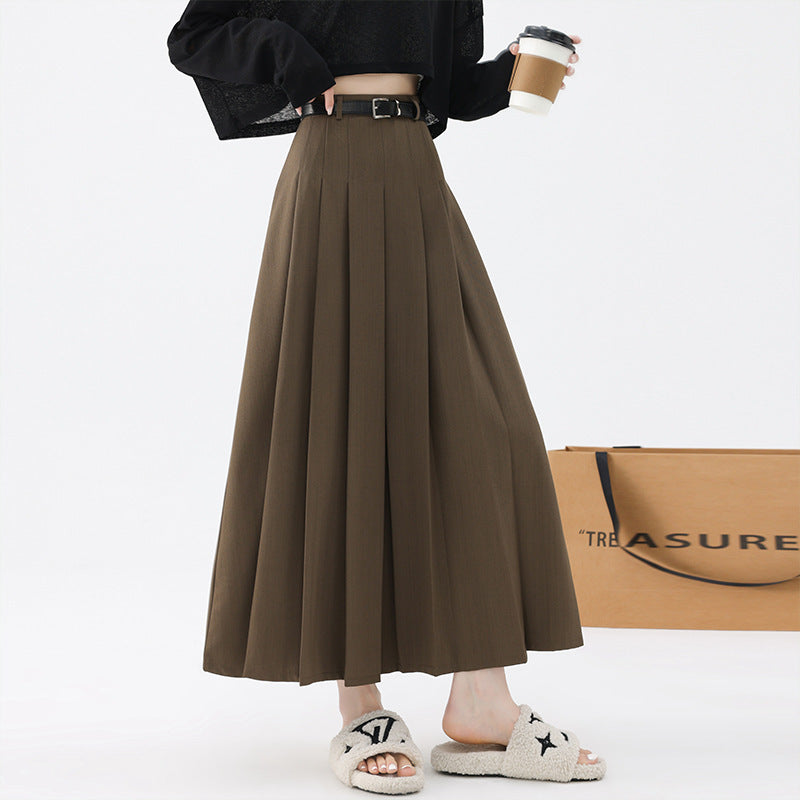 High Waist Slimming Elegant Graceful High-grade Skirt